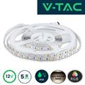 Strip LED SMD5050 8W/m 5m 60 LED/m 12V RGB + 4000K IP20 10mm