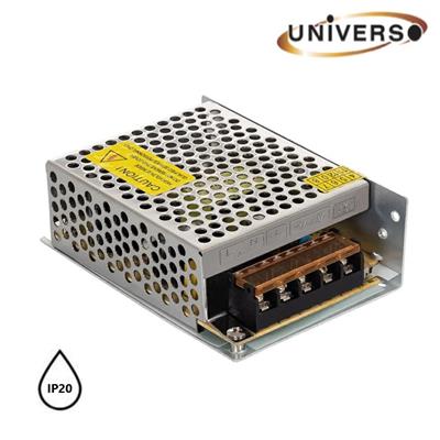 Alimentatore 5A 12V in metallo