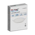 Mini Pannello LED 24W Montaggio ad Incasso Rotondo 6400K