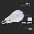 V-TAC Lampadina LED E27 8,5W A60 3000K (Box 3 pezzi)