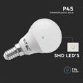Lampadina LED E14 4,5W P45 2700K (Box 3 Pezzi)