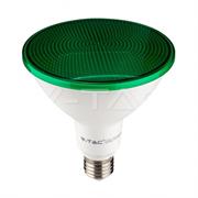 Lampadina LED E27 17W PAR38 Colore Verde IP65