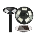 Campana solare LED 200W luce bianca crepuscolare telecomando