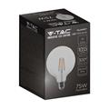 V-TAC Lampadina LED E27 10W G125 Filamento 3000K