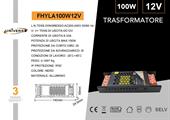 Trasformatore 12v 100w Slim