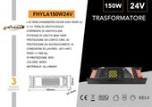 Trasformatore 24v 150w Slim