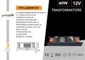 Trasformatore 12v 60w Slim