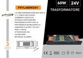 Trasformatore 24v 60w Slim