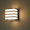 Lampada LED da Muro a Lanterna 8W Moderna Colore Marrone 3000K