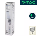 Lampada LED in Acciaio con Portalampada E27 Fissaggio Diagonale