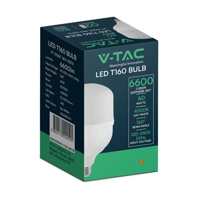 Lampadina LED 60W T160 E27 Adattatore E40 Luce Naturale 4000K