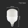 Lampadina LED 60W T160 E27 Adattatore E40 Luce Naturale 4000K