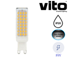 Lampadina LED Attacco G9 8W Luce Fredda 6400K