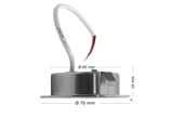 faretto led incasso 220V 3W 6400K