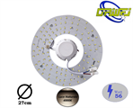 Circolina Magnetica LED 56W Luce Naturale 4000K Diametro Ø27cm