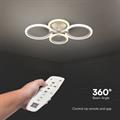 Lampadario LED 45W Dimmerabile Tonalità Luce 3in1