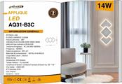 Applique da Muro LED 14W Tonalità Luce 3in1 1120Lm