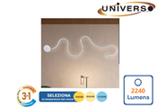 Applique da Muro LED 28W Tonalità Luce 3in1 2240Lm