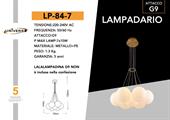 Lampadario da Soffitto a 7 Sfere con Attacco G9