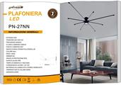 Lampadario LED 42W da Soffitto Luce Naturale 4000K