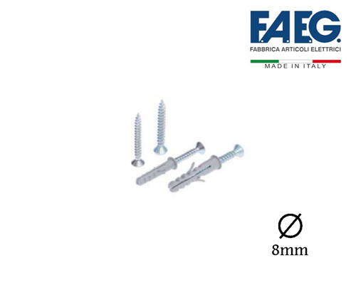 Tassello ad Espansione Ø 8mm con Vite 5x50mm