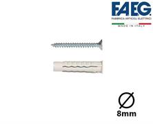 Tassello GX Nylon Ø 8mm con Vite 5x45mm