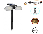Faretto LED 16W 2in1 Con Pannello Solare e Picchetto 3000K IP65
