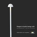 Lampada Bianca Touch LED 1,6W Ricaricabile Tonalità Luce 3in1