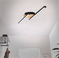 Plafoniera da Soffitto LED 2x12W Luce Calda 3000K