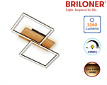 Plafoniera da Soffitto LED 30W Luce Calda 3000K Dimmerabile