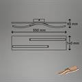 Palfoniera da Soffitto LED 5,5W Luce Calda 3000K 960Lm