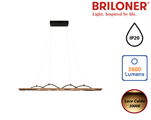 Lampadario LED 14,5W Luce Calda 3000K 3600Lm