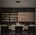 Lampadario LED 14,5W Luce Calda 3000K 3600Lm