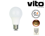 Lampadina LED 9W Attacco E27 A60 Luce Calda 2700K