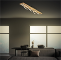 Plafoniera da Soffitto LED 30W Luce Calda 3000K 3200Lm