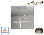 Lampadario LED 98W a Sospensione Luce Naturale 4000K 7840Lm