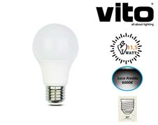 Lampadina LED 11,5W Attacco E27 A60 Luce Fredda 6400K