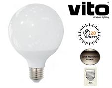 Lampadina LED 20W Attacco E27 G120 Luce Naturale 4000K
