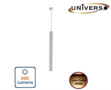 Lampadario Bianco LED 3W a Sospensione Luce Calda 3000K