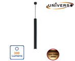Lampadario Nero LED 3W a Sospensione Luce Calda 3000K