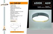 Lampadario LED 46W da Soffitto Luce Fredda 6500K 3680Lm
