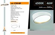 Lampadario Plafoniera da Soffitto LED 46W Luce Fredda 6500K