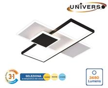 Lampadario LED 46W da Soffitto Tonalità Luce 3in1 3680Lm