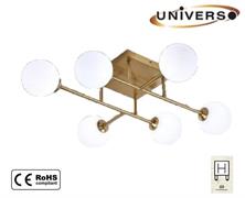 Lampadario da Soffitto con 6 Sfere Portalampada Attacco G9