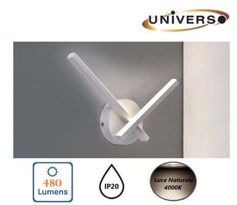 Applique da Parete LED 6W Luce Naturale 4000K