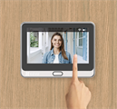 Campanello con Spioncino Senza Fili Display Touch 4,3