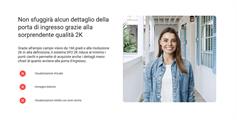 Campanello con Spioncino Senza Fili Display Touch 4,3 ezviz
