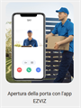 Videocitofono Smart Connesso Kit con Schermo Touch 7 Tastierino