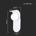 Applique da Parete con Attacco per Faretti G9*1 da interno