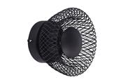 Applique a muro nero 1xG9 per interno in metallo